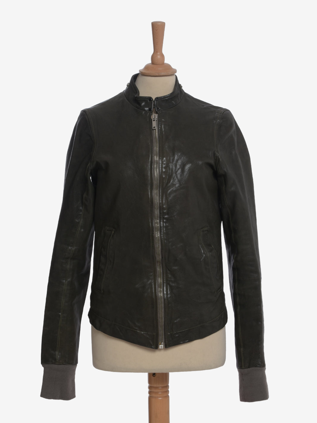 Vintage Leather Jacket MR23122.12  Rick Owens 