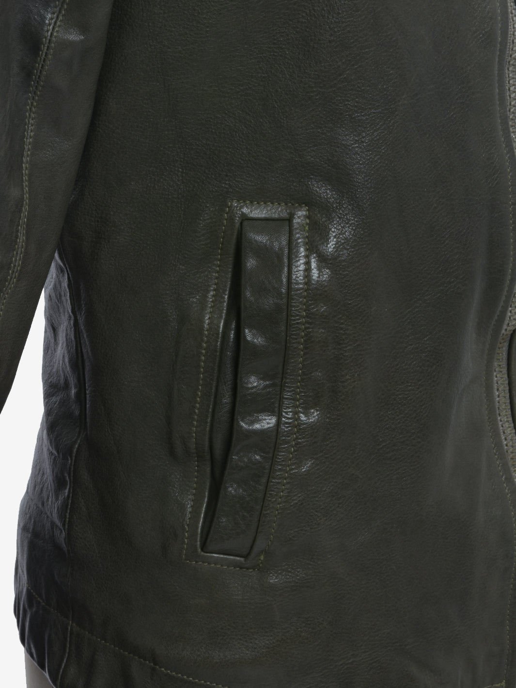 Vintage Leather Jacket MR23122.12  Rick Owens 