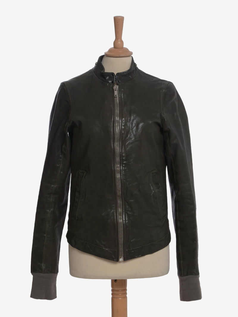 Vintage Leather Jacket MR23122.12  Rick Owens 