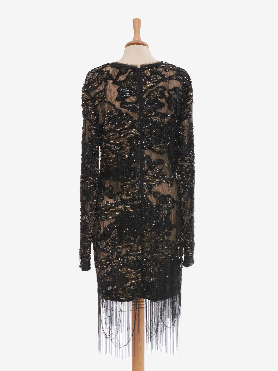 Roberto Cavalli Embroidered Silk Dress with Appliqués W230328.12  Roberto Cavalli 