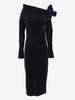 Romeo Gigli Vintage Off-Shoulder Cotton Dress W27526.192  Romeo Gigli 