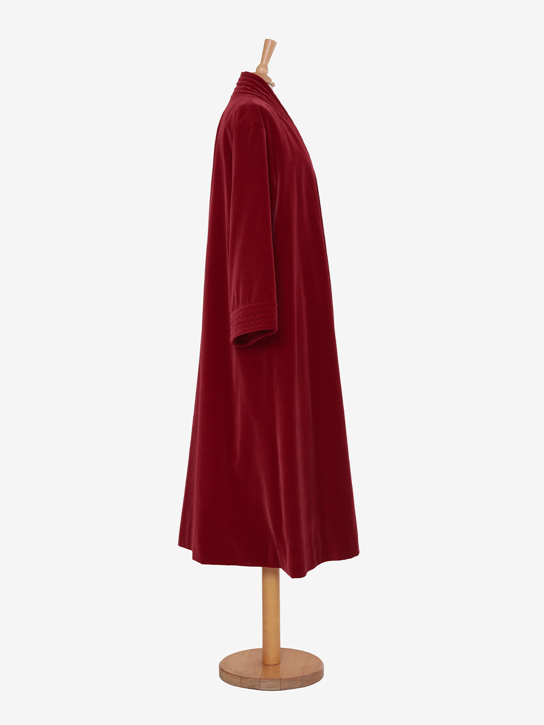 Saint Laurent Dressing gown with quilted neckline - '70s AR011  Saint Laurent 