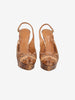 Sergio Rossi Python-Effect Platform Heels W6826.1  Sergio Rossi 