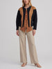 Thierry Mugler Studded Mixed-Media Jacket MR26526.4  Thierry Mugler 