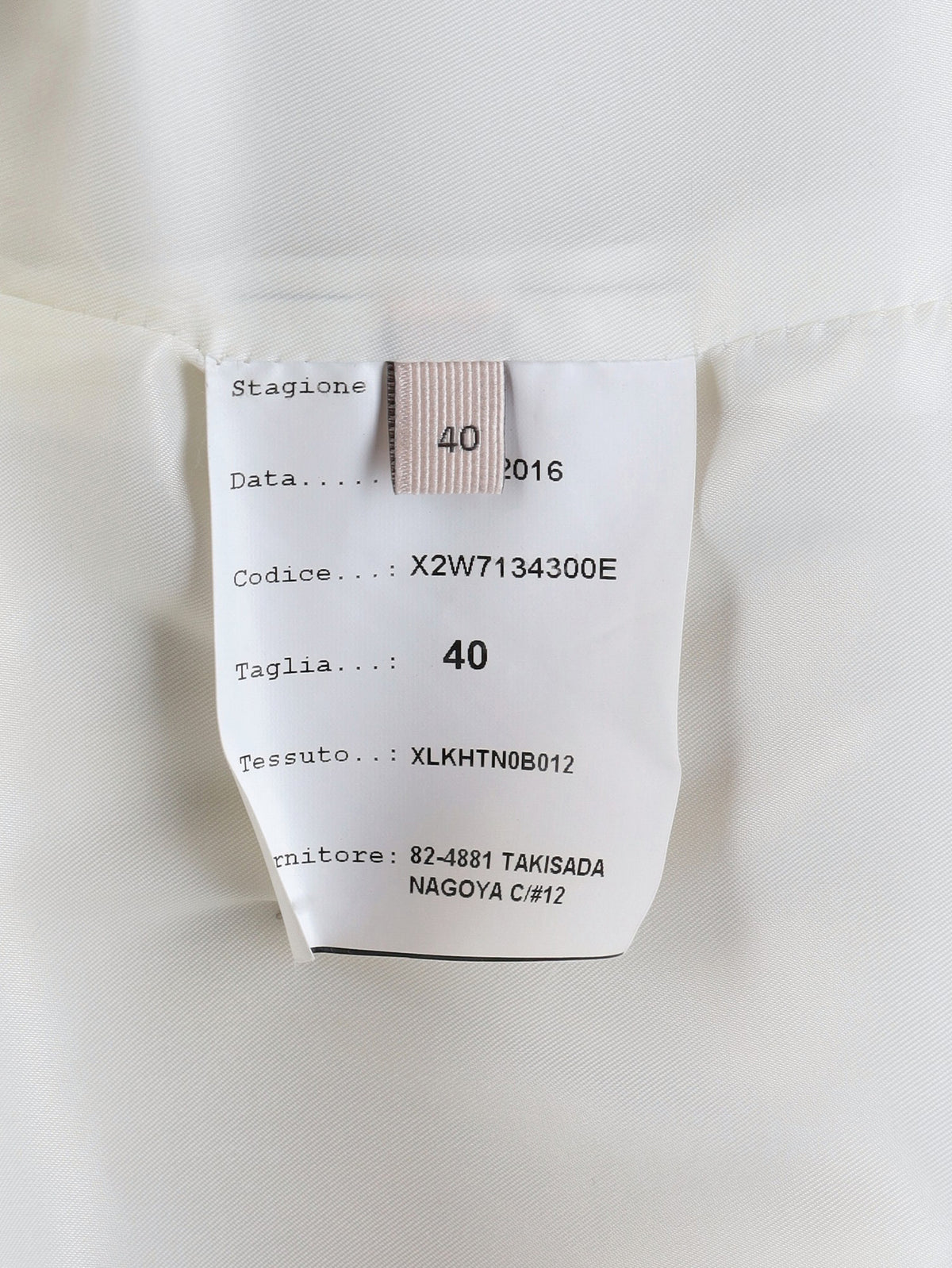 Tod's Double-Breasted White Blazer B23626.2  Tod's 