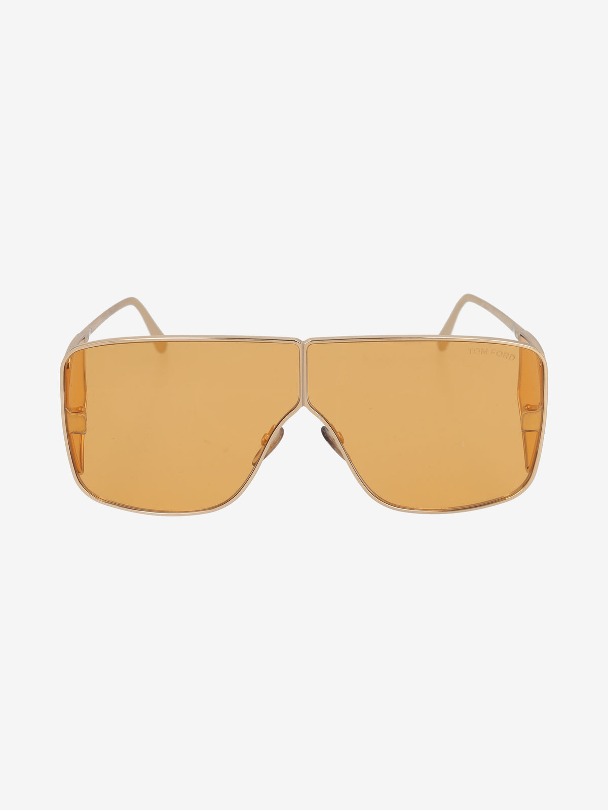 Tom Ford Vintage Oversized Square Sunglasses with Orange Lenses MR12926.33  Tom Ford 
