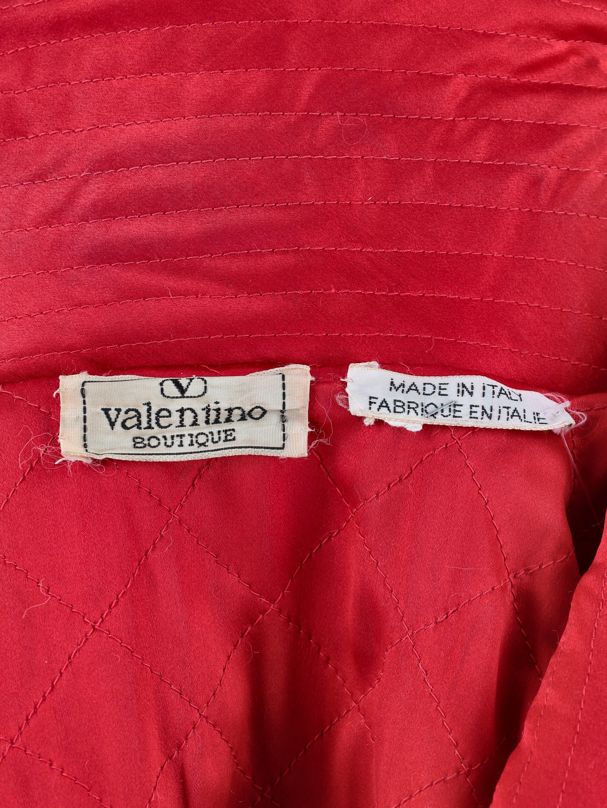 Valentino Boutique Quilted Collar Speckle Design Jacket & Strip Print Skirt Set AR014  Valentino 