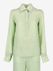 Valentino Logo Silk Shirt & Trousers Set MR260725.27  Valentino 