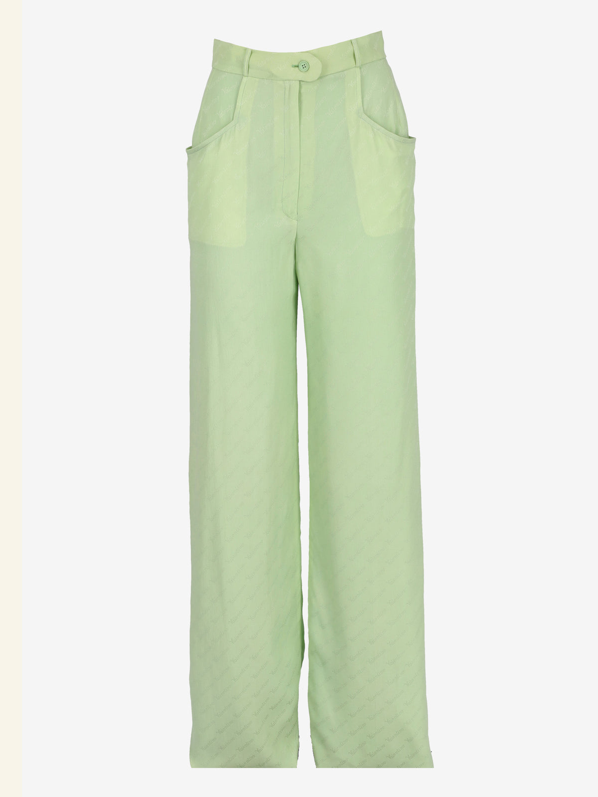 Valentino Logo Silk Shirt & Trousers Set MR260725.27  Valentino 
