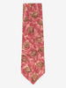 Valentino Red Silk Tie with Painted Floral Motif MU260921.104  Valentino 