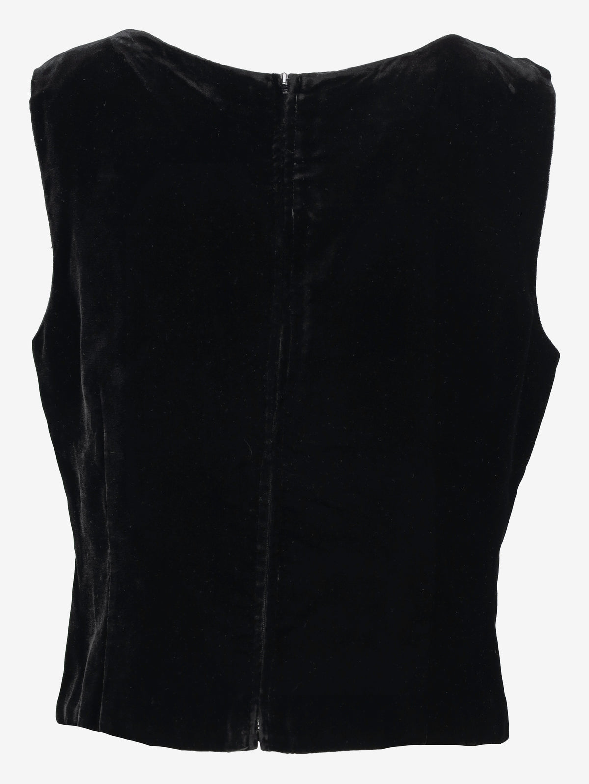 Valentino Velvet-Effect Cropped Top Elegant W2926.19  Valentino 