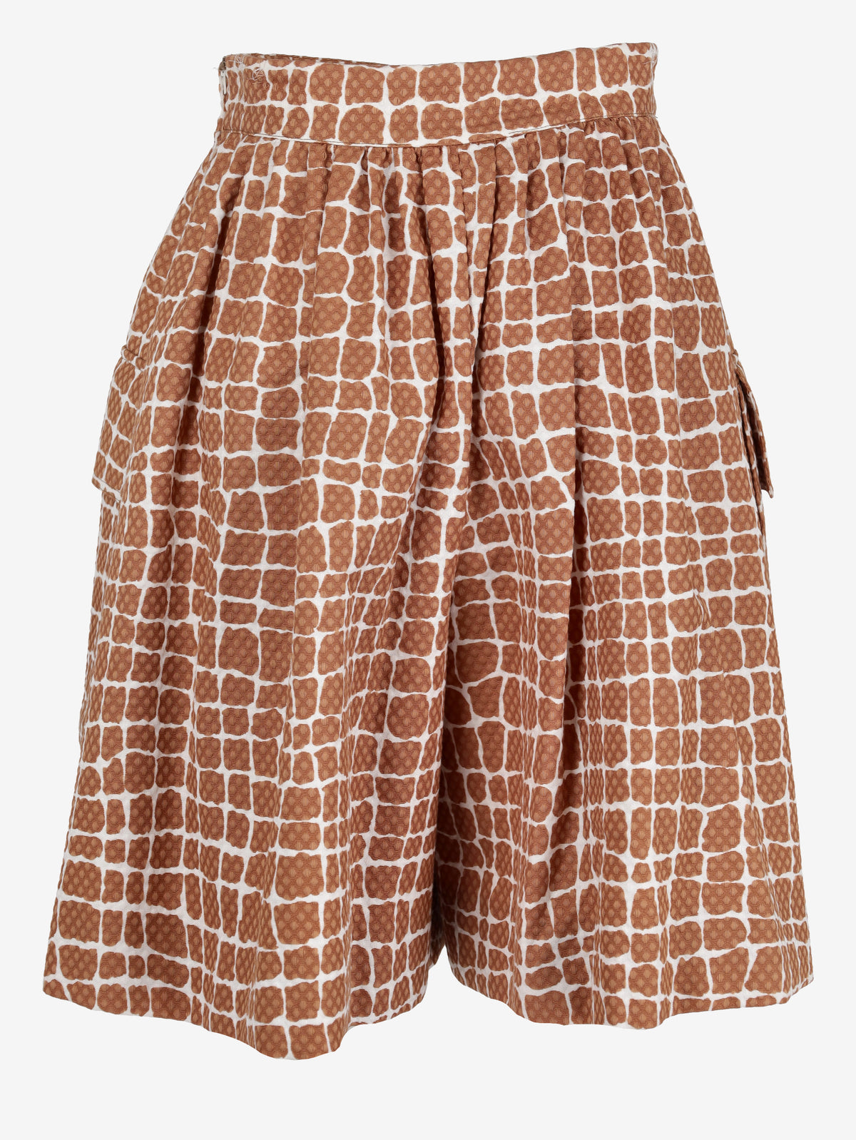 Valentino Textured Checked Trouser Skirt MR260725.89  Valentino Boutique 