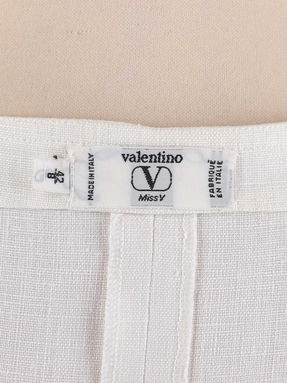 Valentino Sheer Skirt Suit CVB26.56.1  Valentino Miss V 