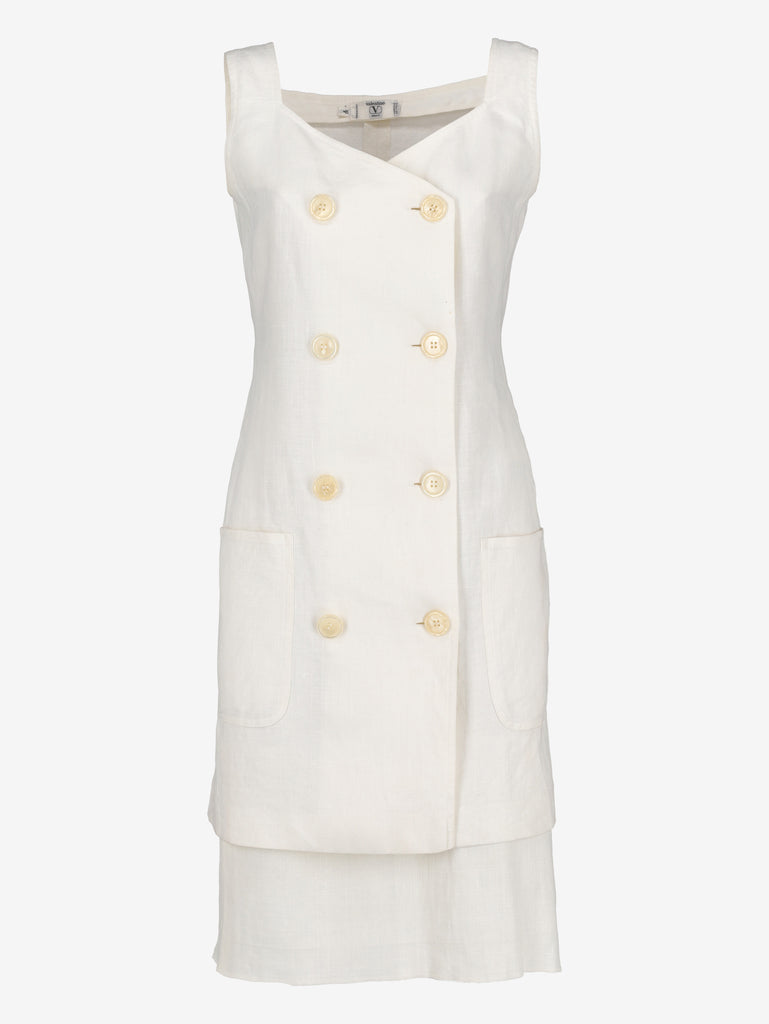 Valentino Sheer Skirt Suit CVB26.56.1  Valentino Miss V 