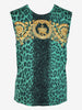 Versace Vintage Leopard Baroque Tank Top MR12926.24  Versace 