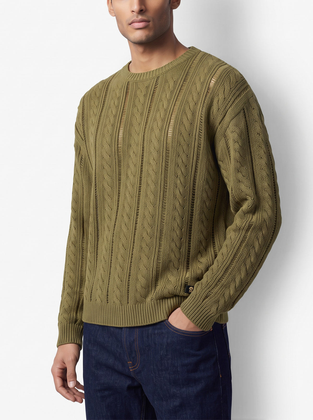 Versace Cable-Knit Sweater MR12926.26  Versace 