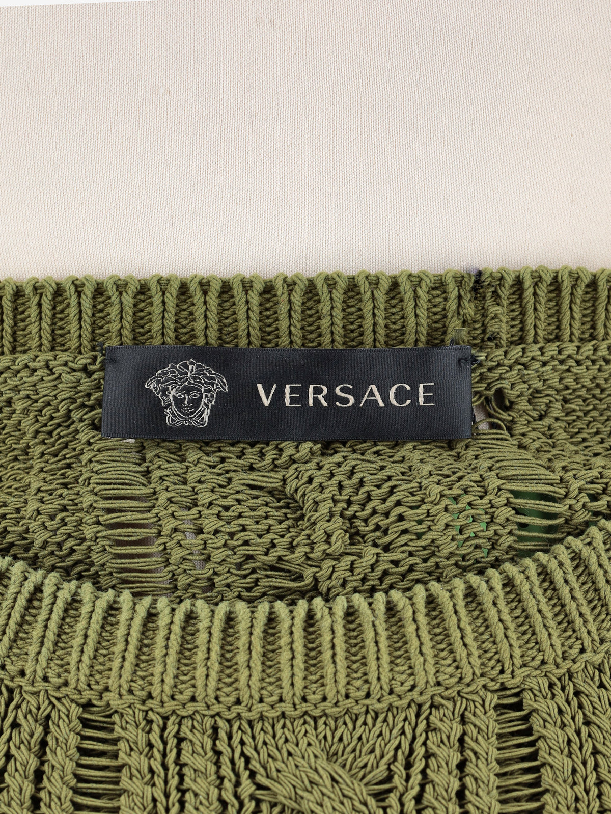 Versace Cable-Knit Sweater MR12926.26  Versace 