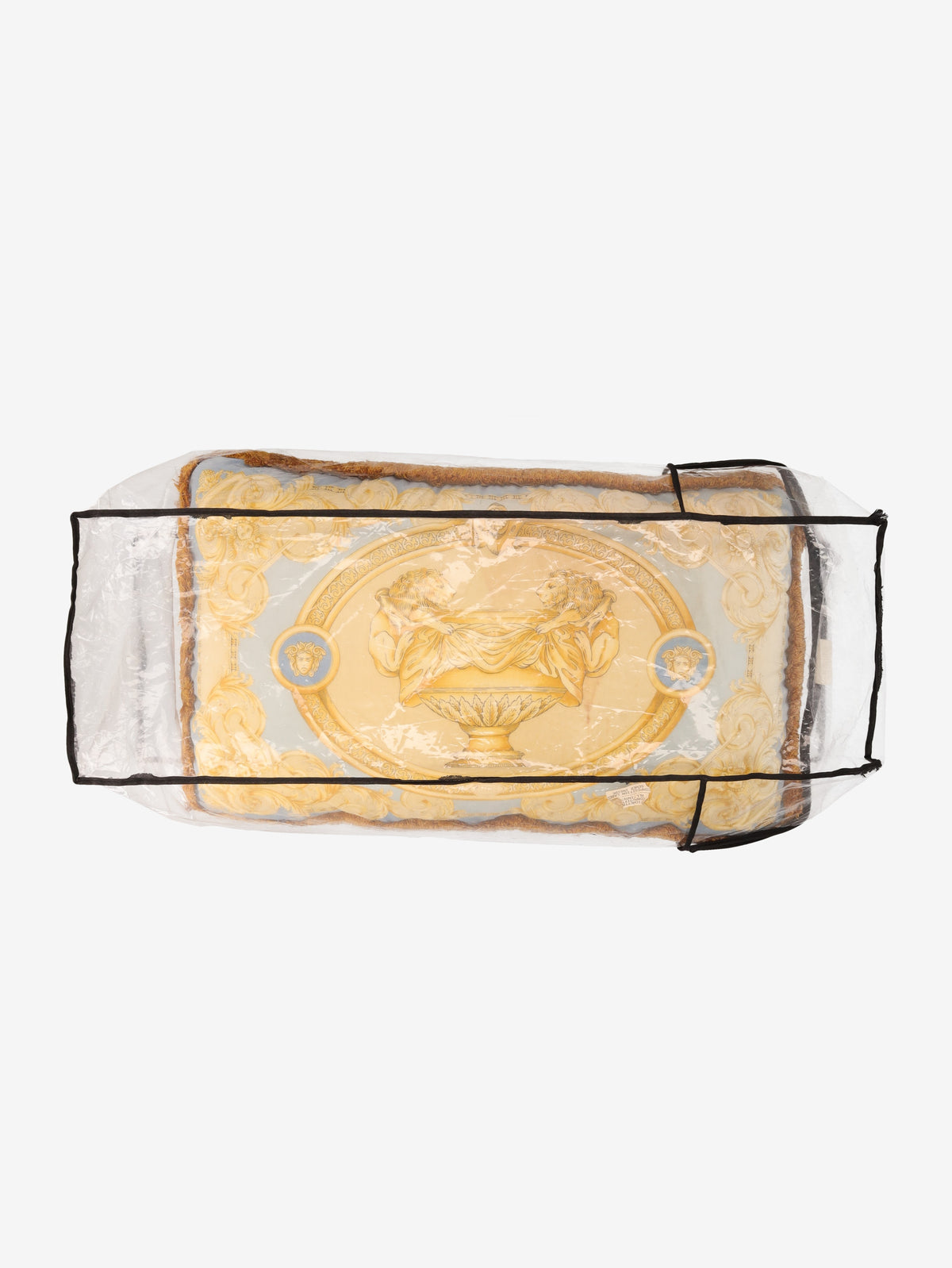 Versace Vintage Rectangular Greek and Baroque Cushion MR12926.51  Versace 