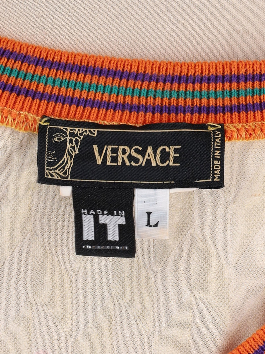 Versace Vintage Sport-Inspired Technical T-Shirt MR12926.7  Versace 