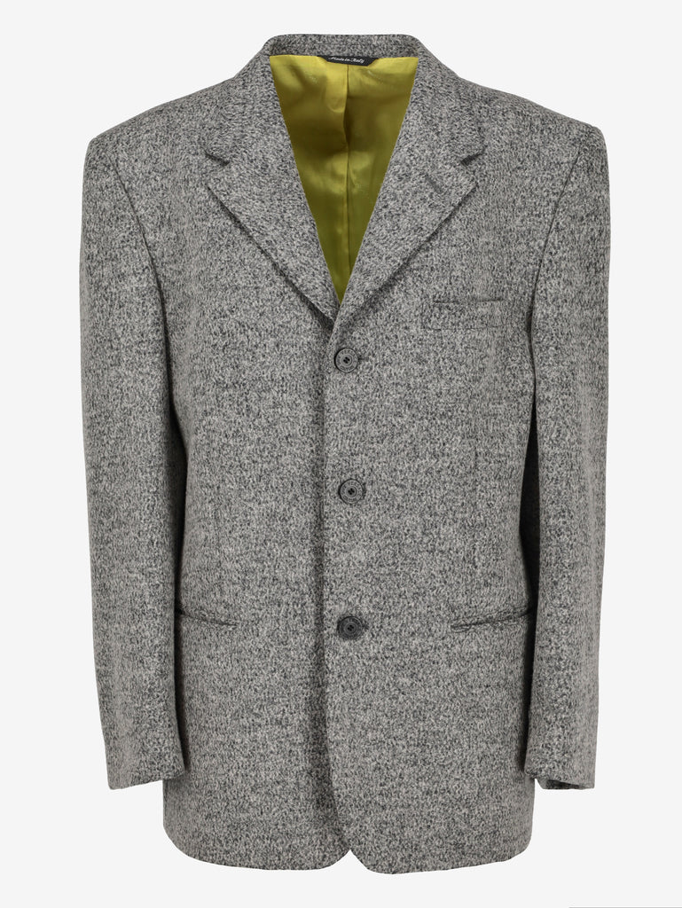 Versace Textured Wool-Blend Jacket MU260921.108  Versace 