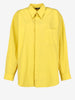 Versace Yellow Cotton Shirt W051026.3  Versace 