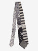 Gianni Versace Black & White Silk Tie W24626.8  Versace 