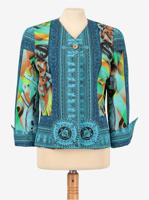 Gianni Versace Couture Patterned Jacket WCV04032025_5  Versace 