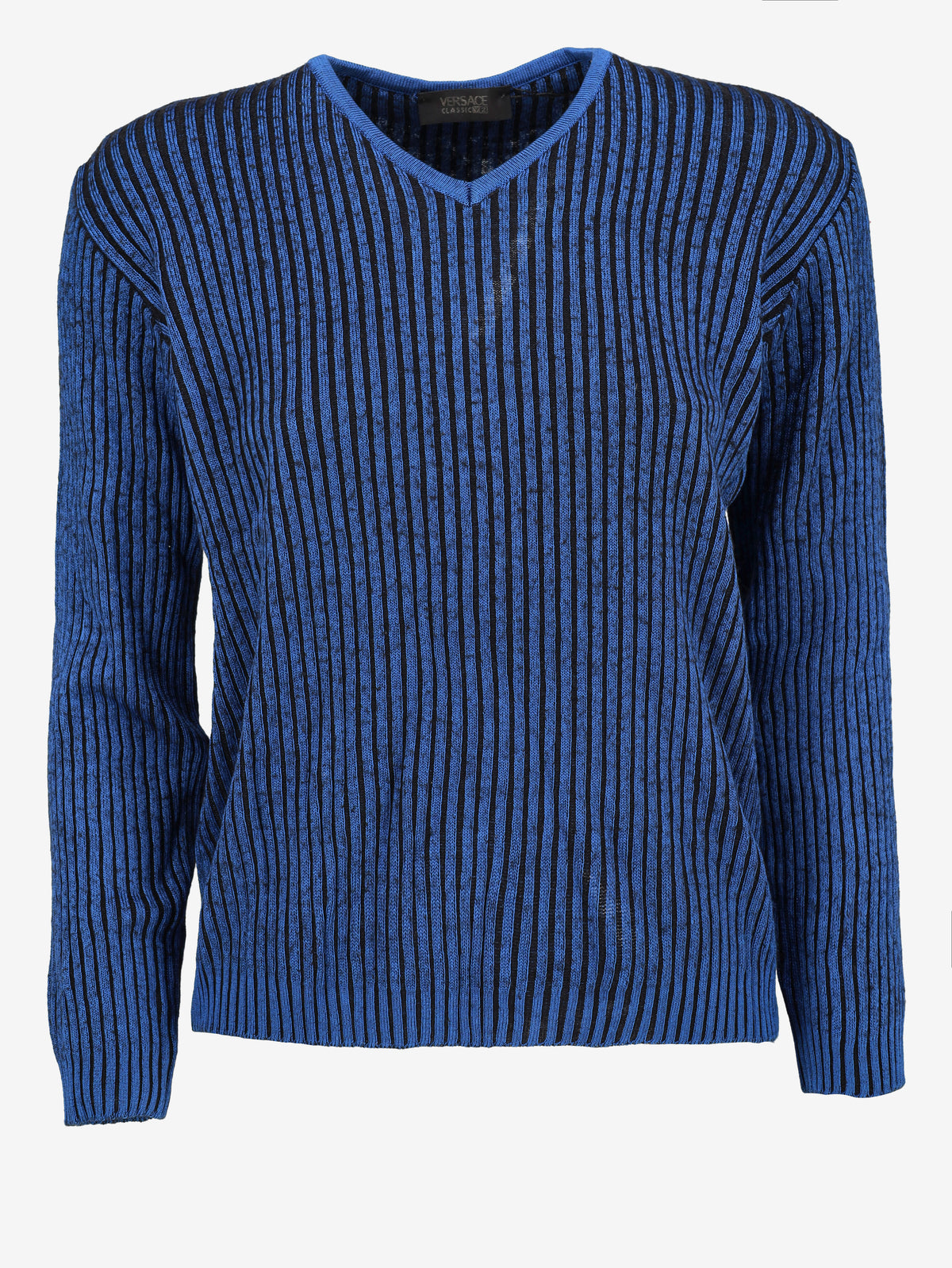 Versace Vintage Lightweight Striped Knit Sweater MR12926.10  Versace Classic V2 