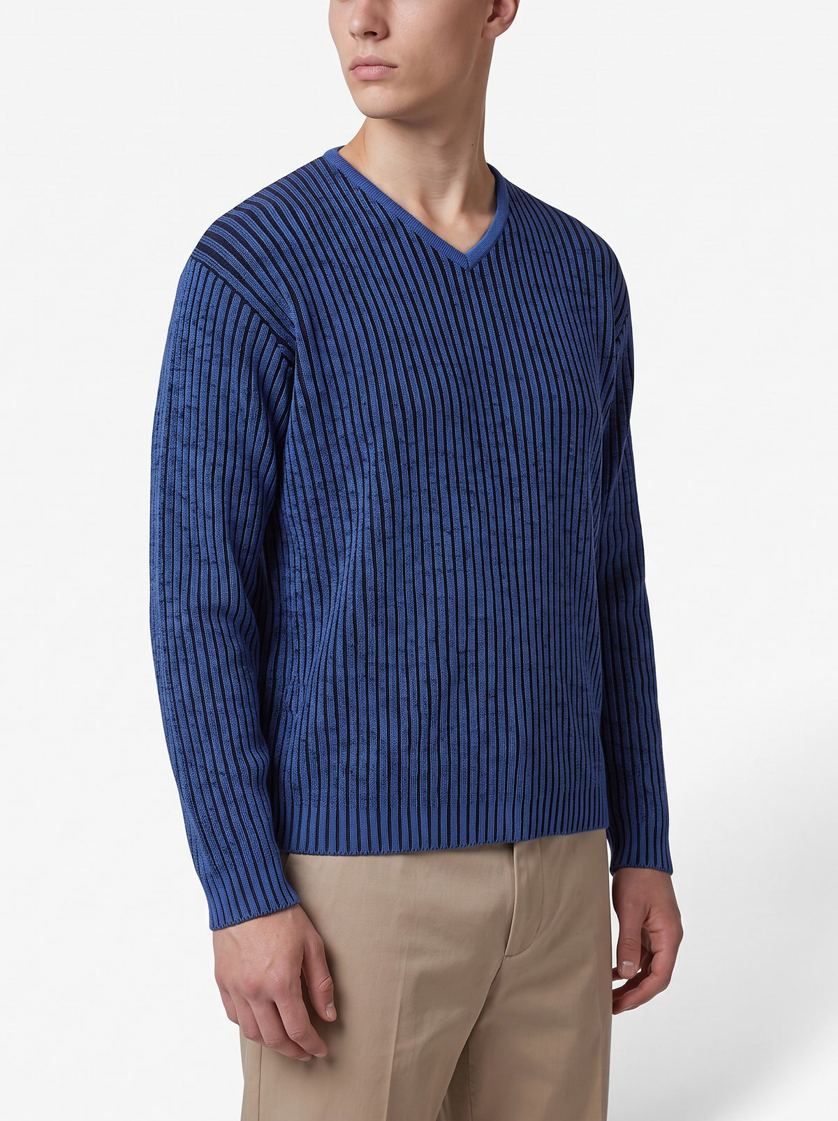 Versace Vintage Lightweight Striped Knit Sweater MR12926.10  Versace Classic V2 