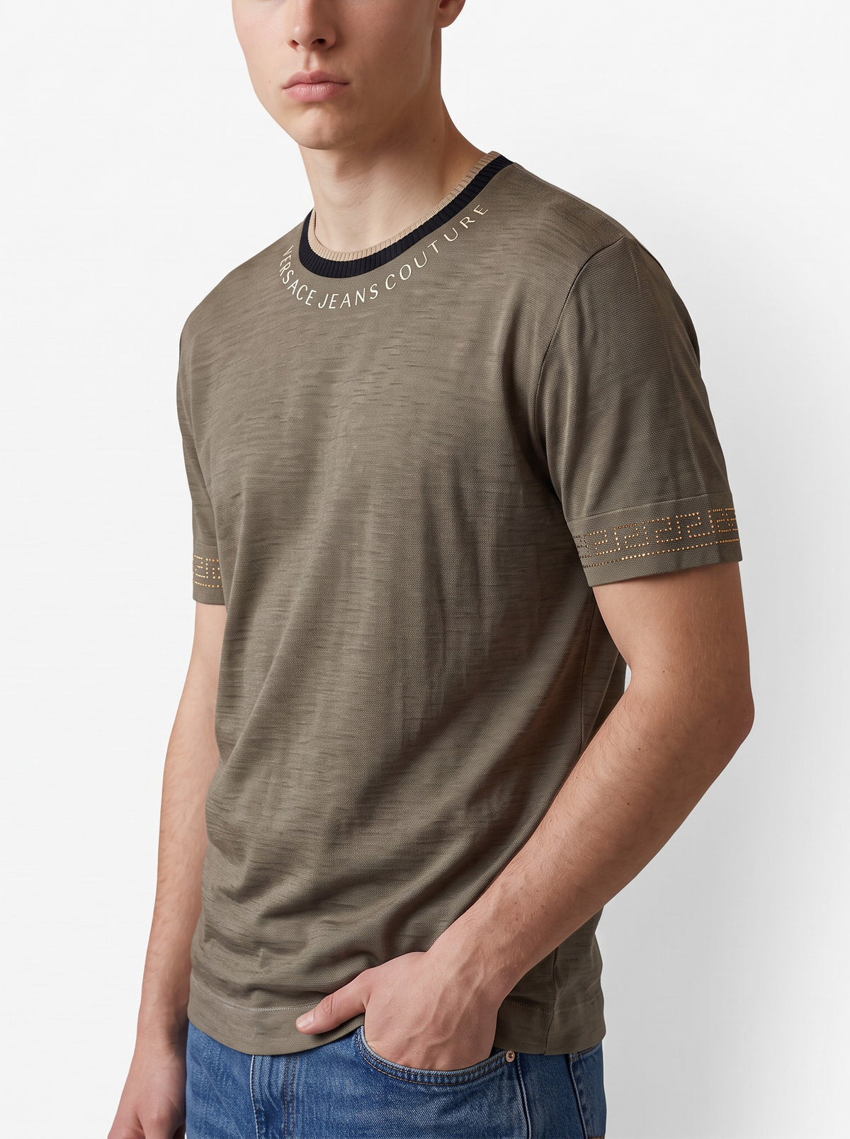 Versace Jeans Couture Vintage Gold T-Shirt MR12926.12  Versace Jeans Couture 