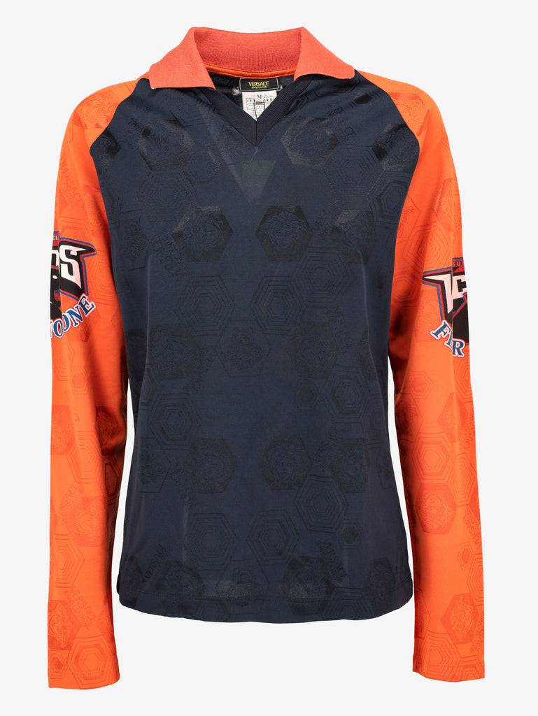 Versace Vintage Long-Sleeved Sport Polo MR12926.9  Versace Jeans Couture 