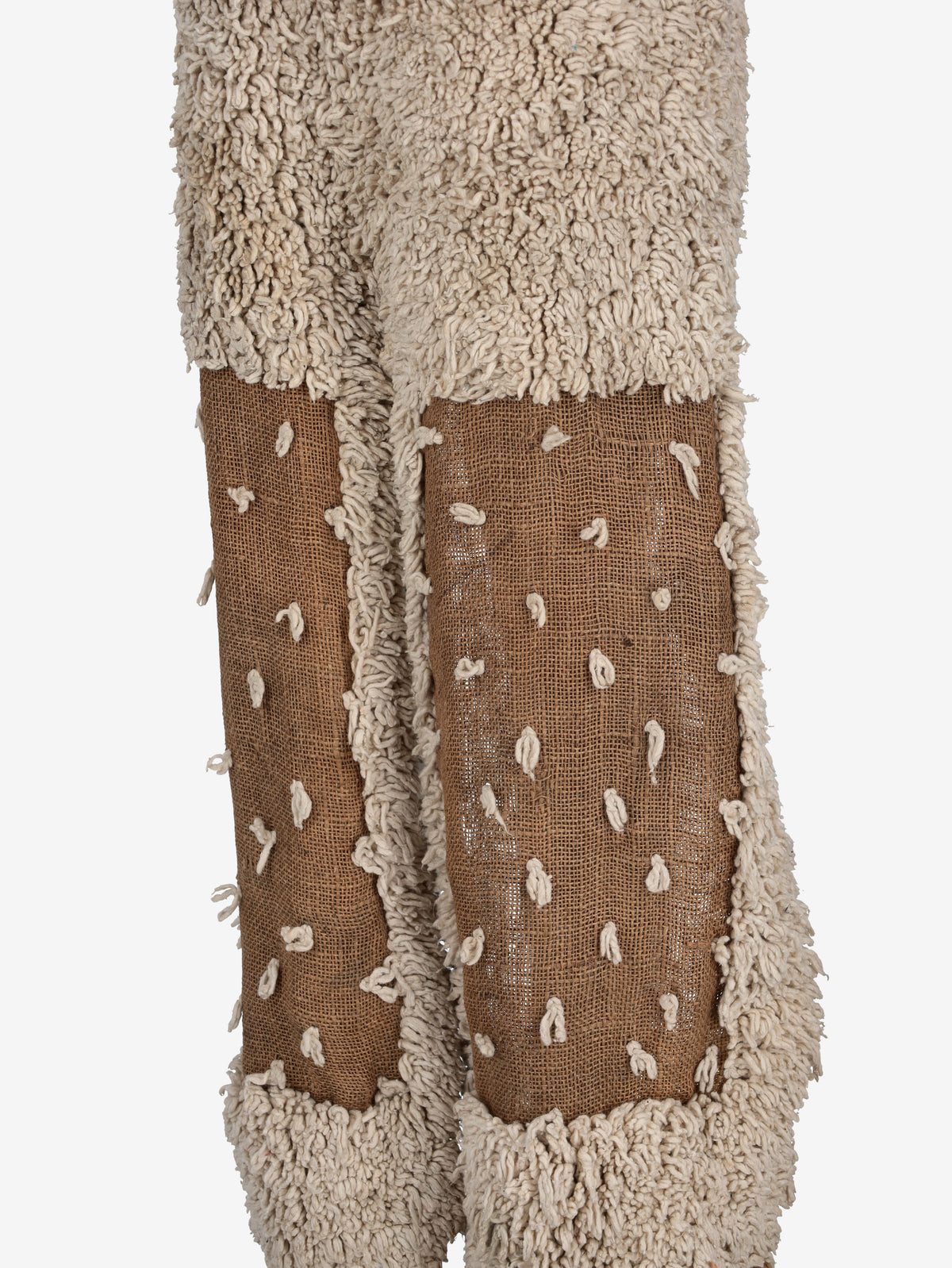 Jute and Wool Over-Trousers AR025  Vintage 
