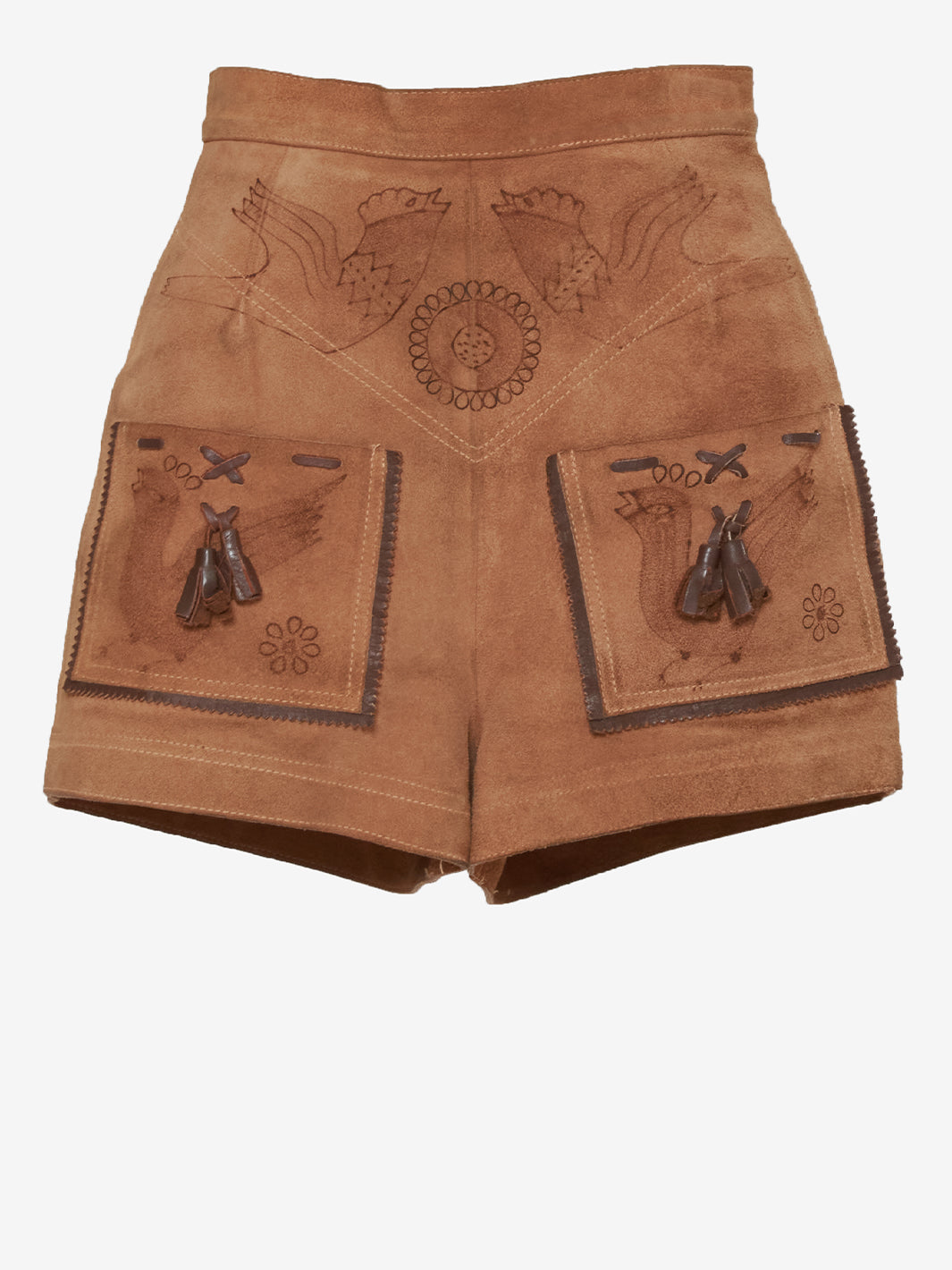 Vintage Suede Shorts  - '70s AR040  Vintage 