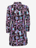 Vintage Oriental-Inspired Mini Dress BR1710.7  Vintage 