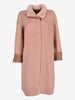 Vintage Made in Italy Wool Blend Coat with Mink Fur Collar CVB26.14.18  Vintage 