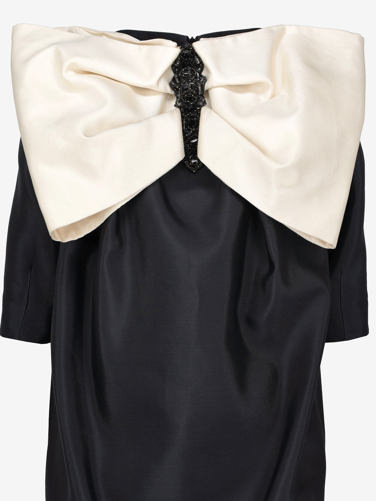 Vintage Bow Blouse with Jewel Accent MR7526.13  Vintage 
