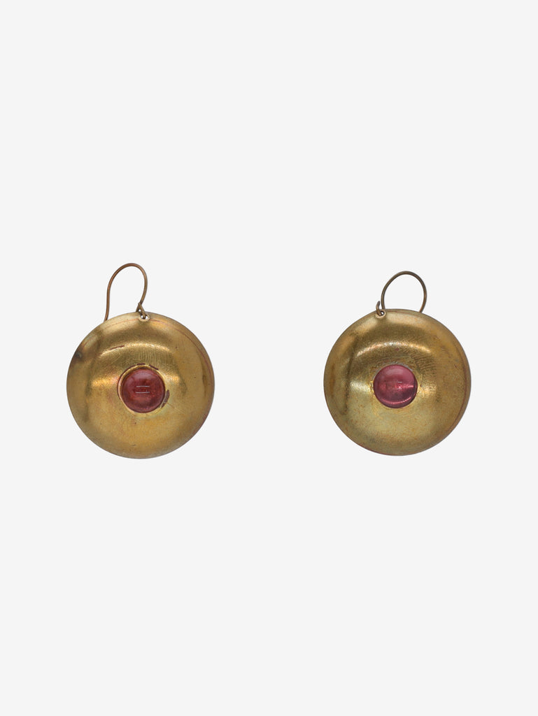 Vintage Circular Drop Earrings W13726.12  Vintage 