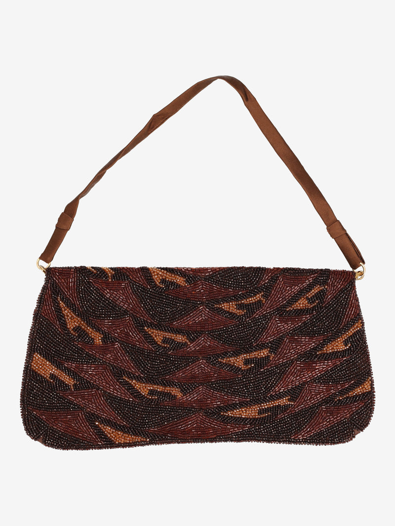 Vintage Beaded Baguette Bag W13726.2  Vintage 