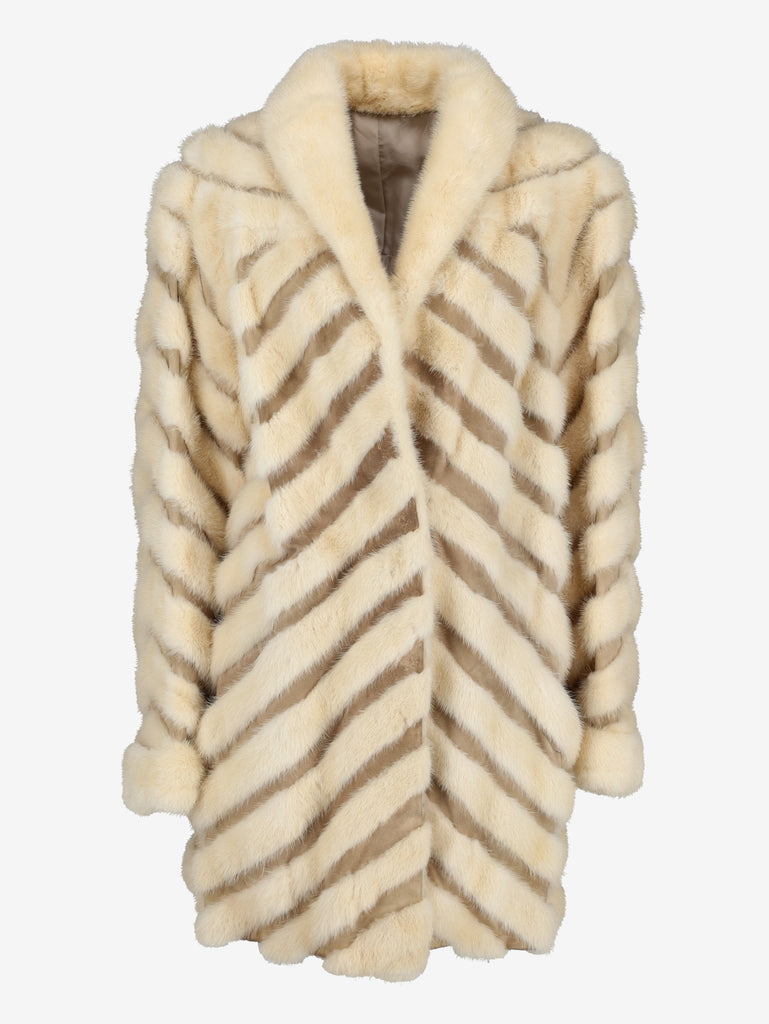 Vintage Made in Italy Mink Fur Coat W150626.4  Vintage 