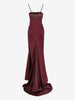 Vintage Burgundy Embellished Evening Dress W1926.15  Vintage 