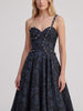 Vintage Midnight Blue One-Shoulder Evening Gown W1926.17  Vintage 