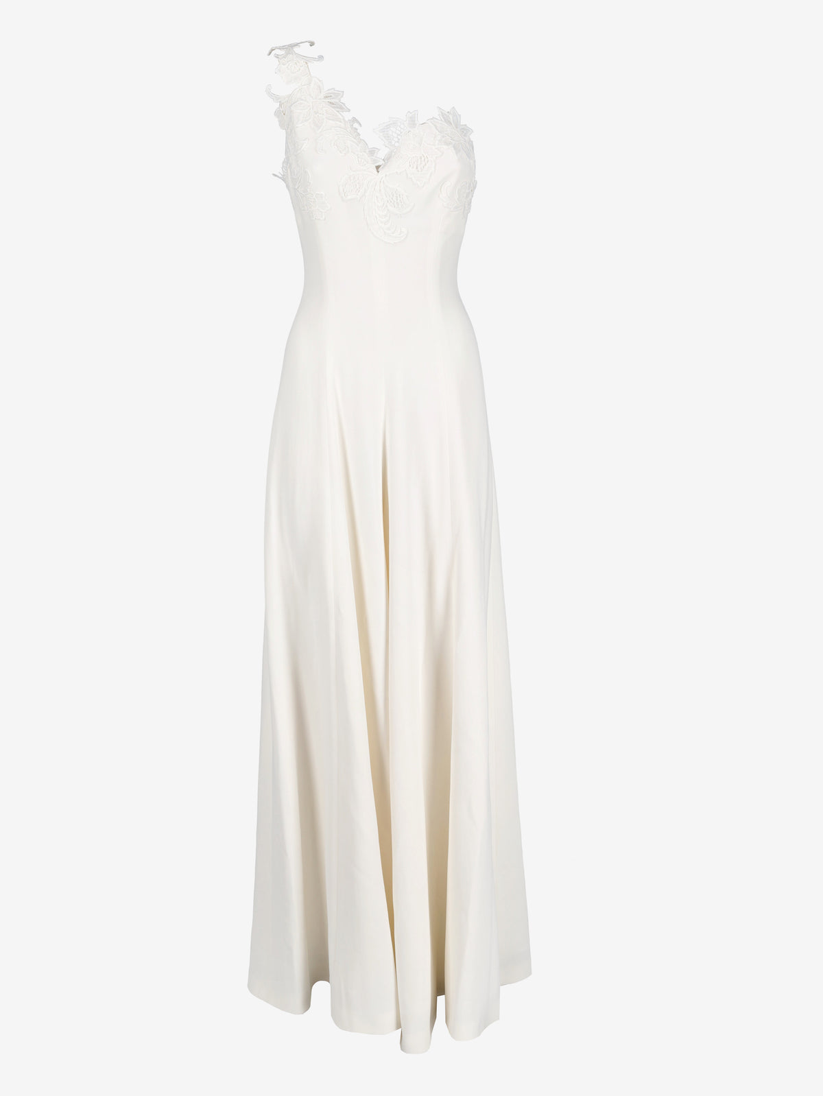 Vintage Bridal Jumpsuit with Wide-Leg Trousers W1926.18  Vintage 