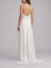 Vintage White Cady Crepe Wedding Dress W1926.19  Vintage 