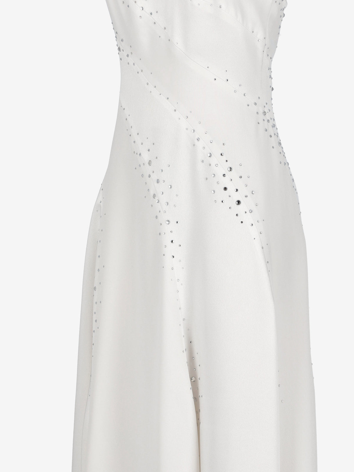 Vintage White Cady Crepe Wedding Dress W1926.19  Vintage 