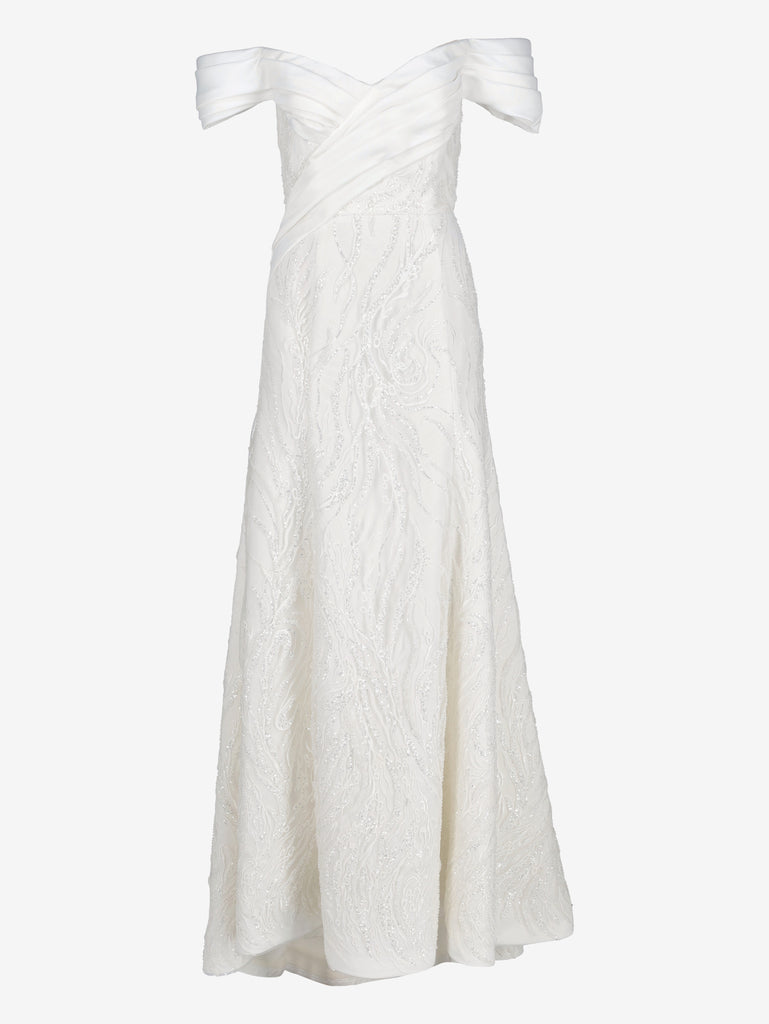Vintage Beaded Tulle Bridal Gown W1926.24  Vintage 