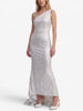 Vintage Glitter Evening and Bridal Gown with Extra-Long Train W1926.25  Vintage 
