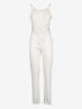 Vintage Bridal Jumpsuit with Floral Embroidered Lace W1926.33  Vintage 