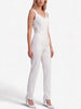Vintage Bridal Jumpsuit with Floral Embroidered Lace W1926.33  Vintage 