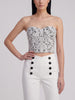 Vintage Lace Bridal Top & Satin Balloon Trousers Set W1926.34  Vintage 