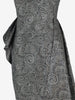 Vintage Silver Polka Dot Ceremony Dress W1926.38  Vintage 